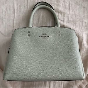 mint coach crossbody bag